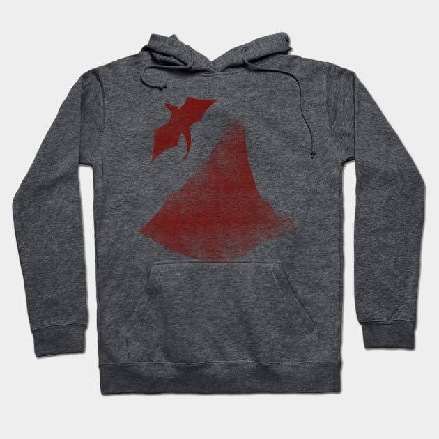 The Hobbit The Lonely Mountain Hoodie by Jamie Collins